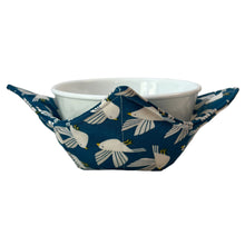 Load image into Gallery viewer, Blue Birds Microwave Bowl Cozy