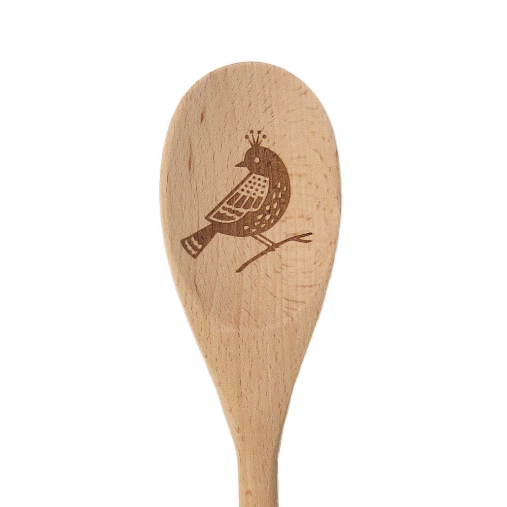 Birds Wooden Spoon