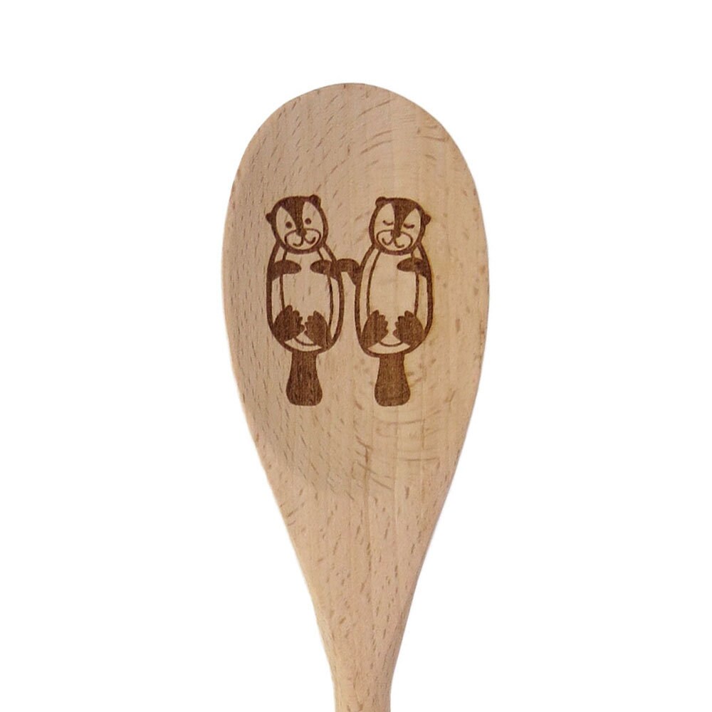Otter Buddies Wooden Spoon