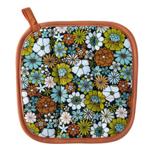 Load image into Gallery viewer, 70&#39;s Flowers Pot holder