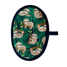 Load image into Gallery viewer, Lazy Day Sloths Mini Pincher Mitt