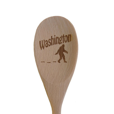 Washington Sasquatch Wooden Spoon