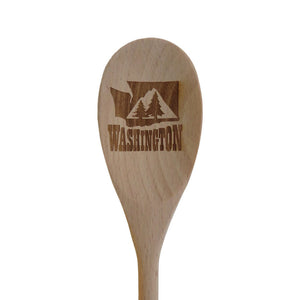 Washington Trees Wooden Spoon